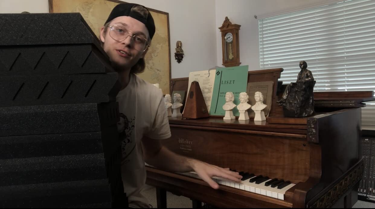 JBER 12 Pack Acoustic Foam Panels, 1