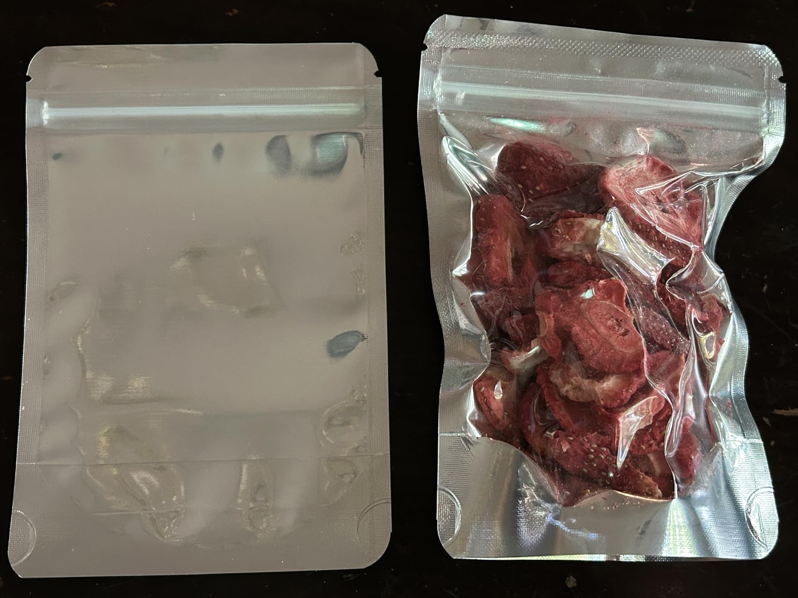 MAGIC SEAL Nozzle Vacuum Sealer Machine for Mylar bags & Smooth Flat Bags - 220W Food Sealer with Adjustable Air & Seal Settings, Auto/Manual Modes (Not for Textured) -MS175 customer photo 1