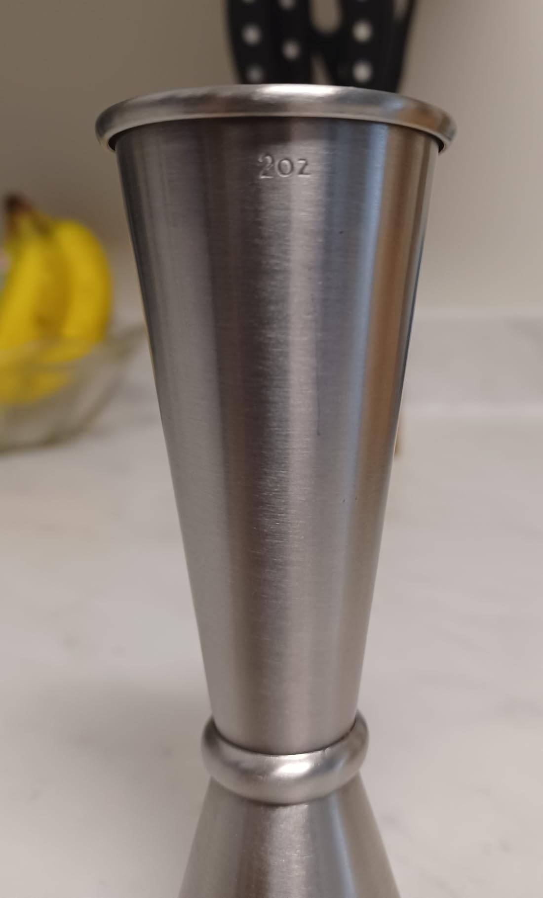 Briout Jigger for Bartending, Double Cocktail Jigger Japanese Premium 304 Stainless Steel Jigger 2 OZ 1 OZ with Measurements Inside customer photo 2