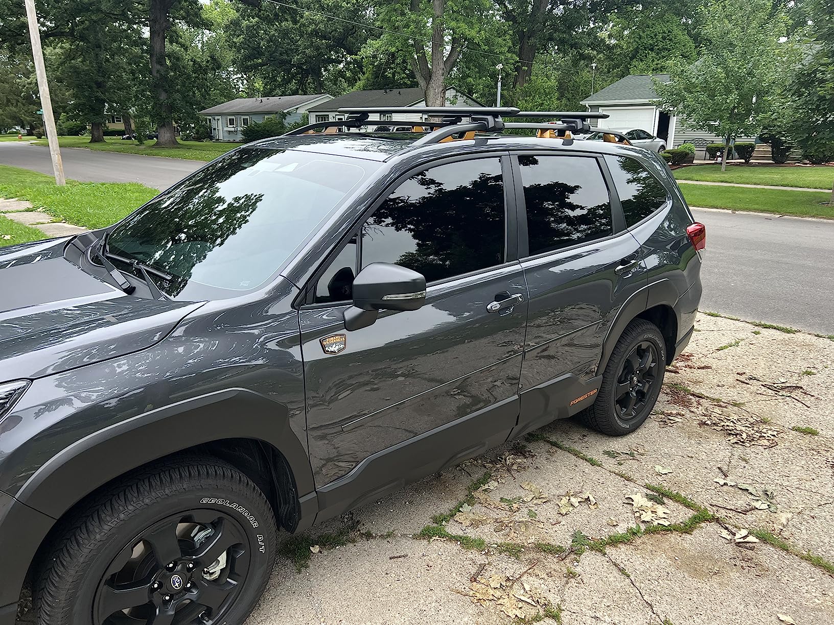 Thule Evo Raised Rail Foot Pack - Complete roof rack base system for vehicles with raised rails, Premium locking system customer photo 1