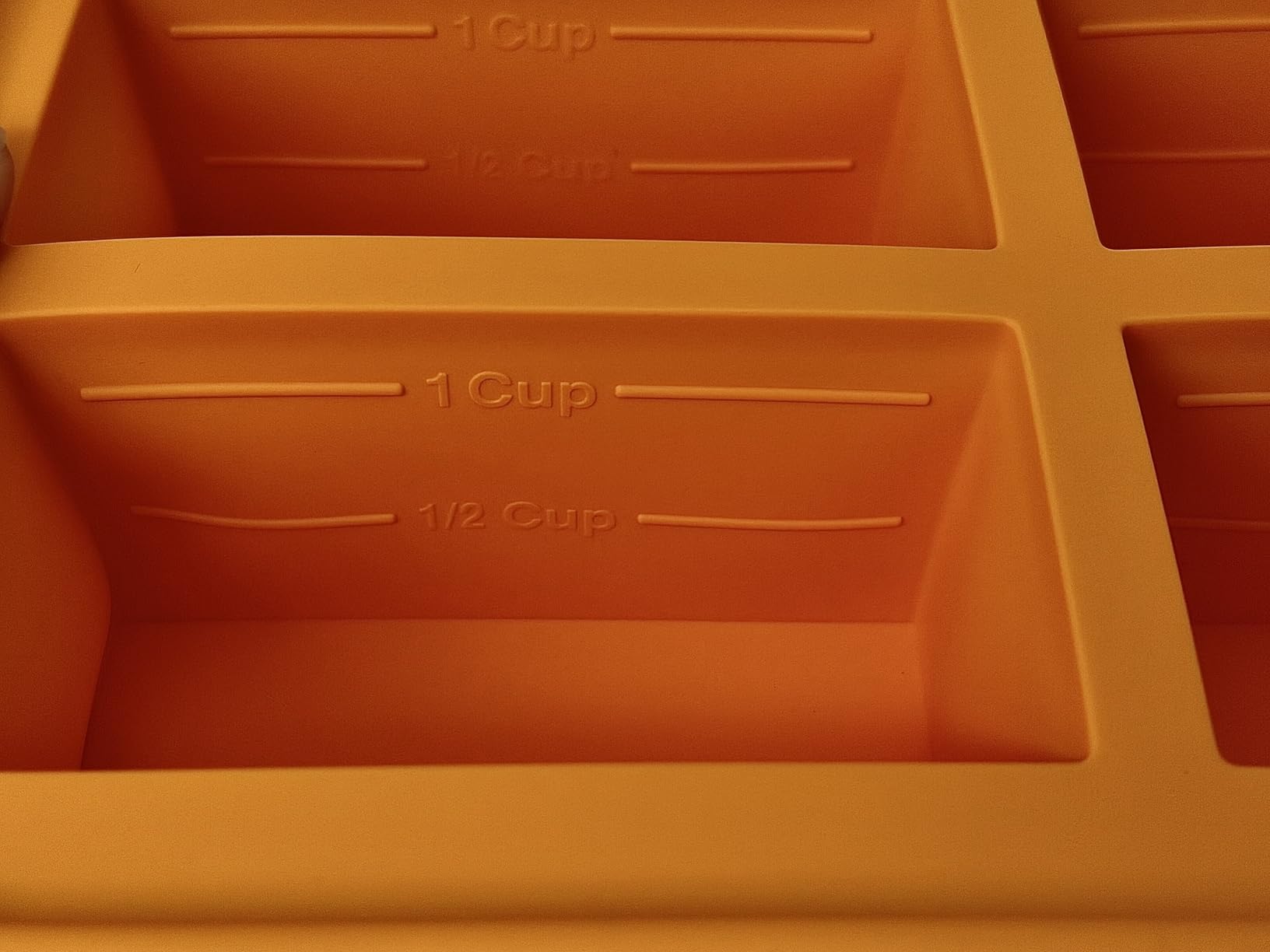 Bangp 1-Cup Silicone Freezing Trays with Lid,2 Pack,Easy-Release Silicone Freezer Molds for Soup Ice Cubes,Soup Freezer Molds,Freeze & Store Broth,Sauce,Leftovers - Makes 8 Perfect 1 Cup Portions customer photo 1