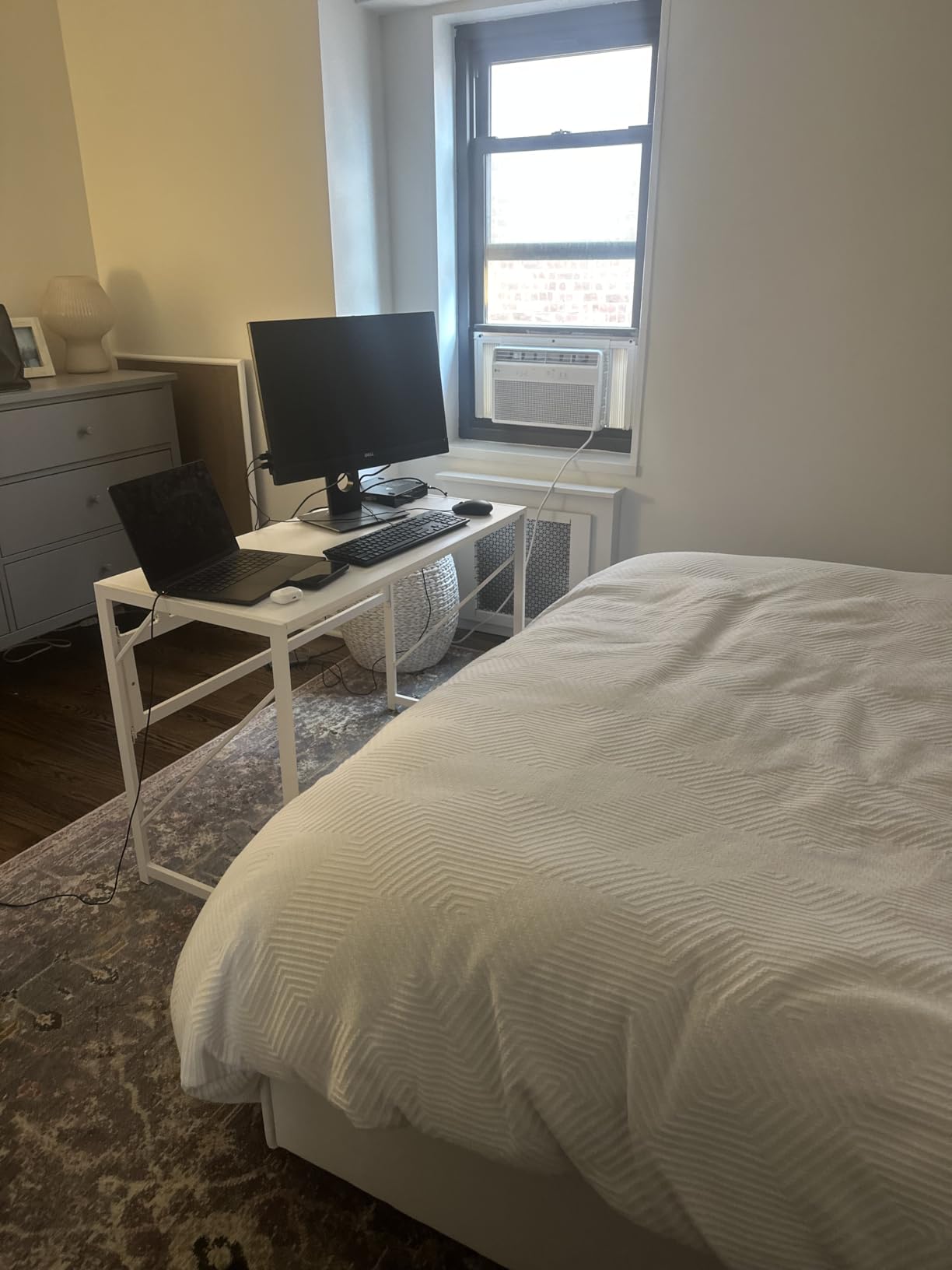 Elephance Folding Desk Writing Computer Desk for Home Office, No-Assembly Study Office Desk Foldable Table for Small Spaces customer photo 2