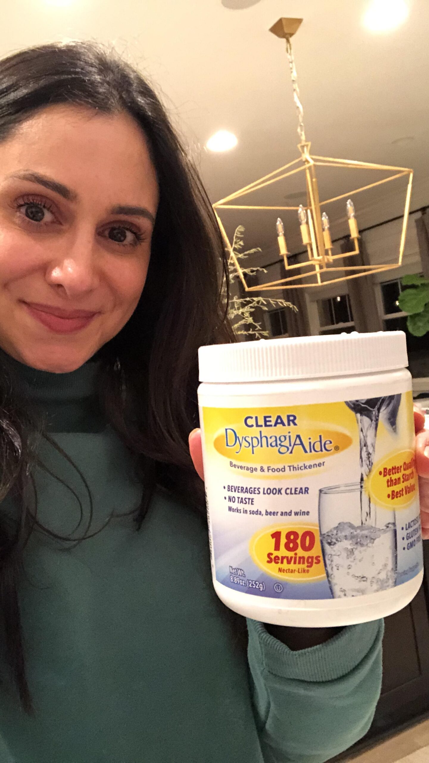 Clear DysphagiAide Thickener Powder - 180 Servings - Liquid and Drink Thickener for Dysphagia, (Nectar Thick Consistency and Honey Thick Consistency), Pack of 1 customer photo 2