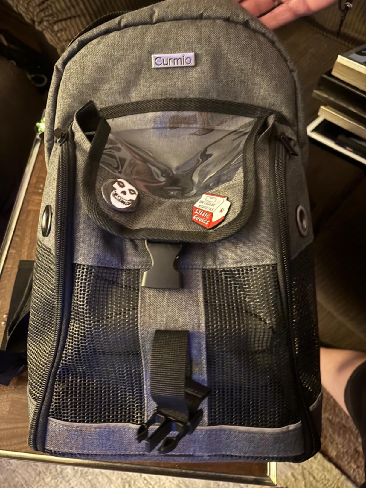 CURMIO Portable Oxygen Concentrator Backpack, POC Carrying Bag Compatible for Inogen, OxyGo and Caire Units, Bag Only customer photo 1