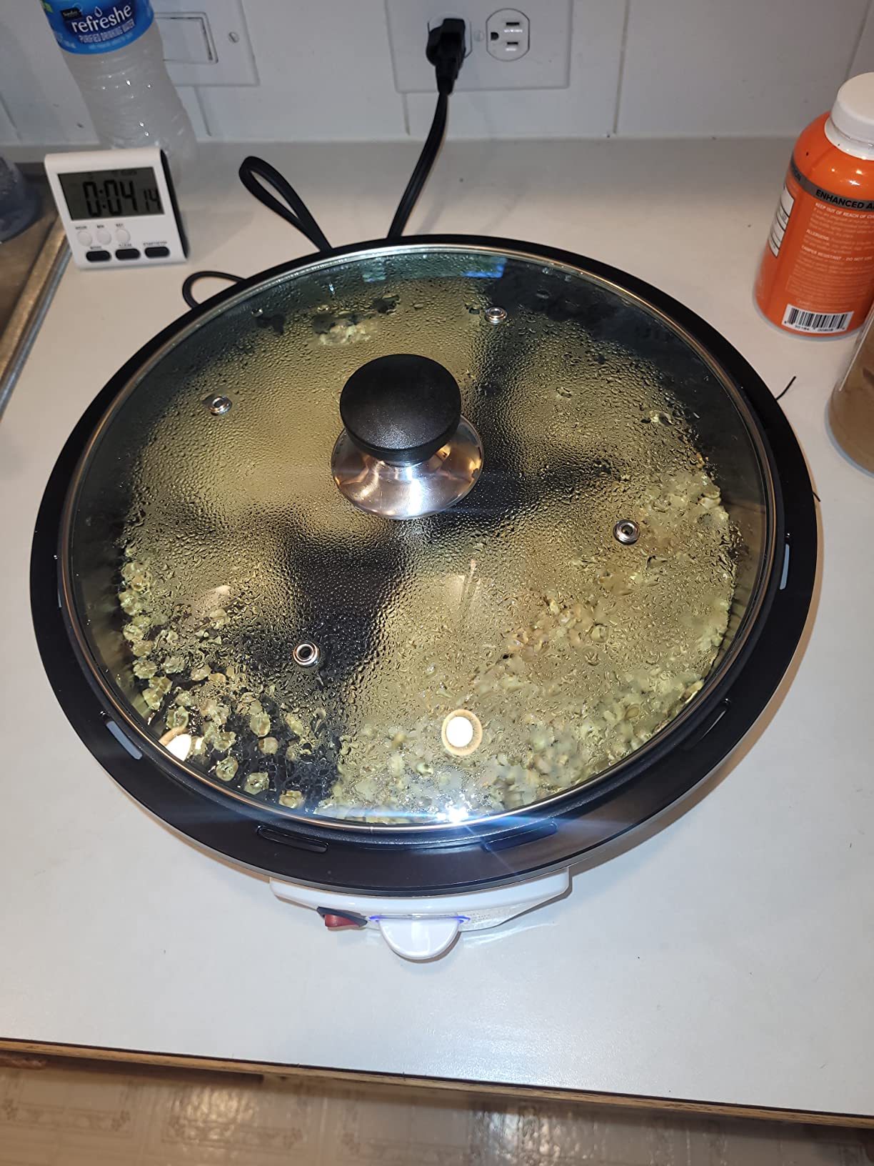 500g Coffee Bean Roaster Household Coffee Roasters Machine with Timer customer photo 2