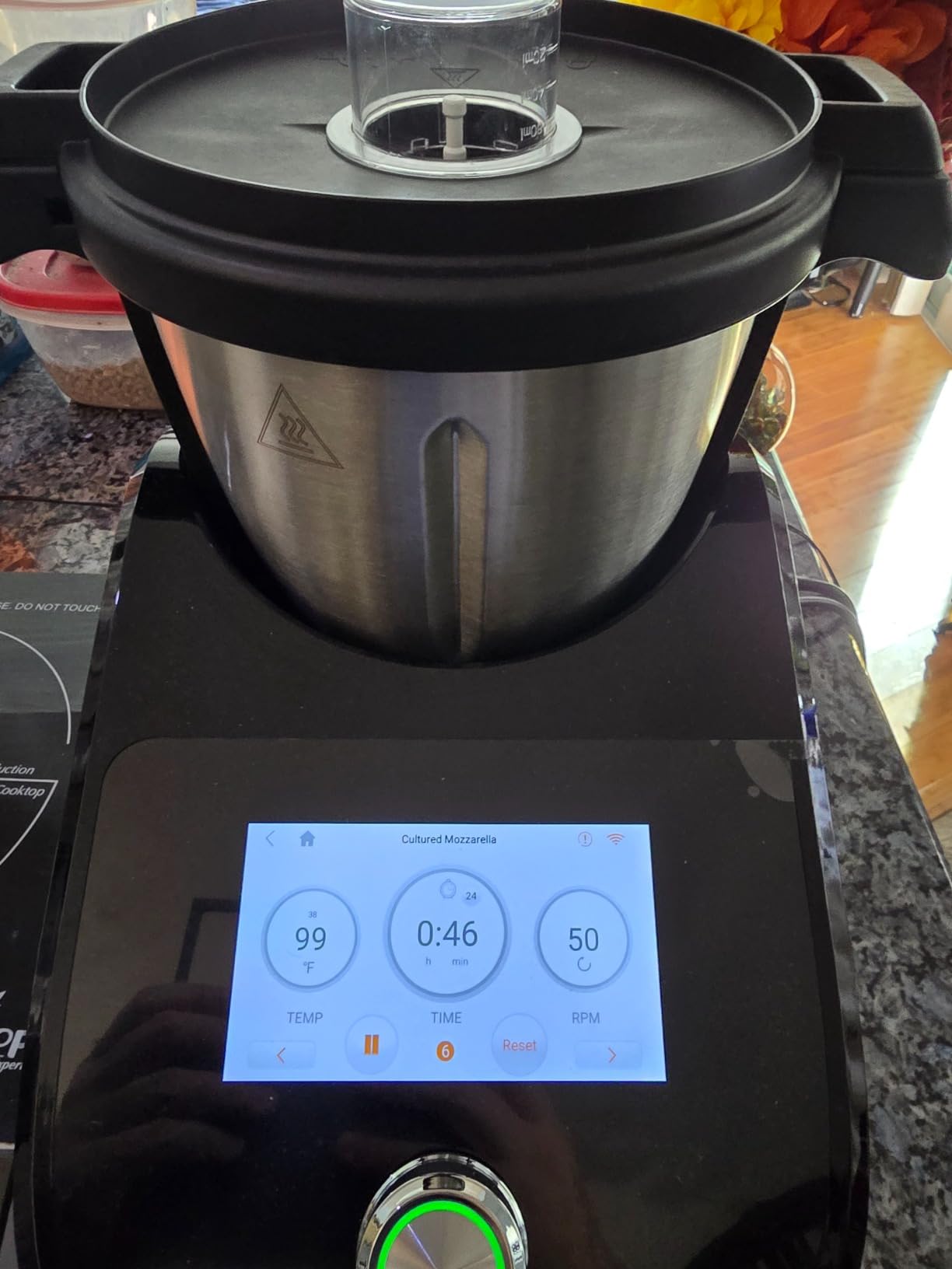 Fromaggio Stainless Steel Smart Home Cheese Maker -Craft Artisanal Cheese at Home in a Few Clicks - Effortless Cheese Making Machine for Beginners & Experts customer photo 1