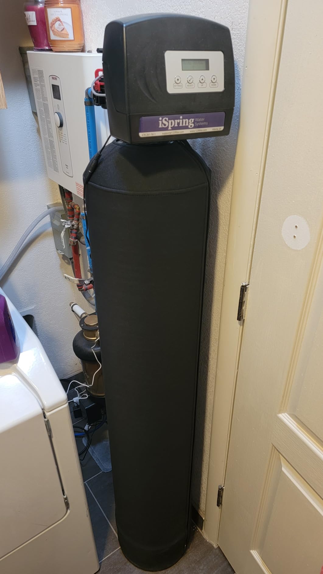 iSpring WCFM500K Whole House Water Filtration System for Iron, Manganese & Hydrogen Sulfide Removal, Well Water Compatible, Set & Forget, Lasts up to 10 Years customer photo 1