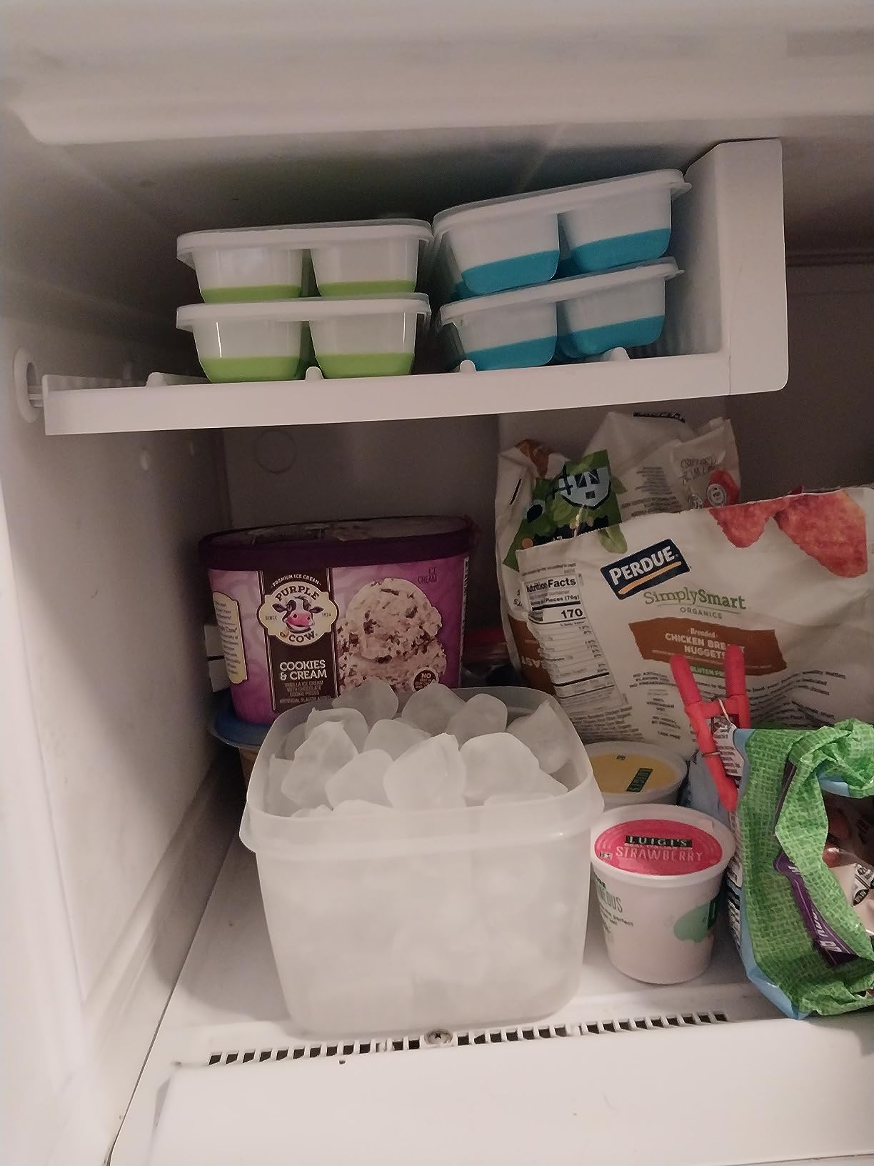 Ice Cube Trays 4 Pack, Airabc Silicone with Removable Lid, Easy-Release Flexible 14-cube Trays, LFGB Certified and BPA Free, Stackable Covers for Cocktail, Freezer customer photo 1