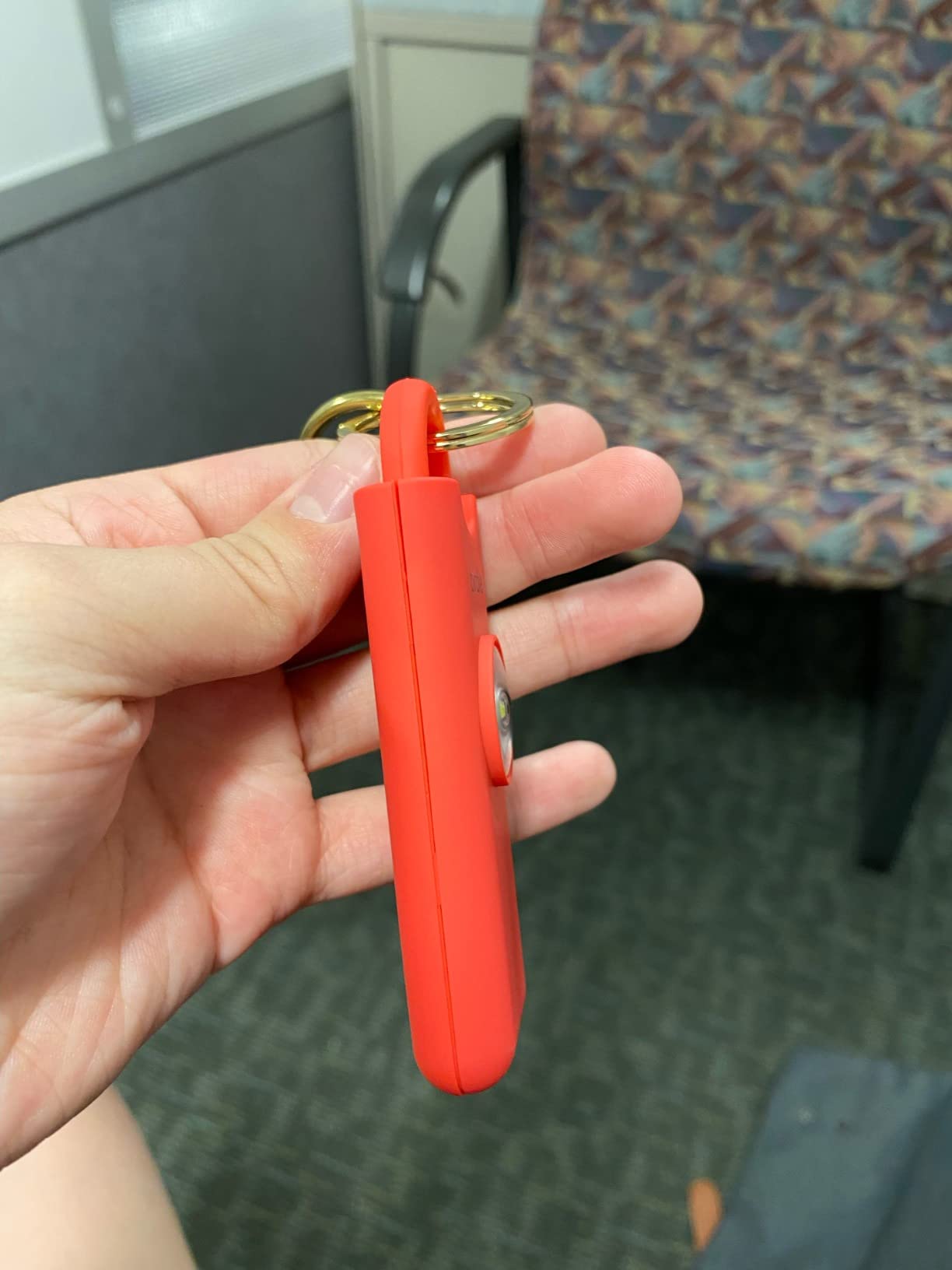 She's Birdie-The Original Personal Safety Alarm for Women by Women-Loud Siren, Strobe Light and Key Chain in a Variety of Colors customer photo 2