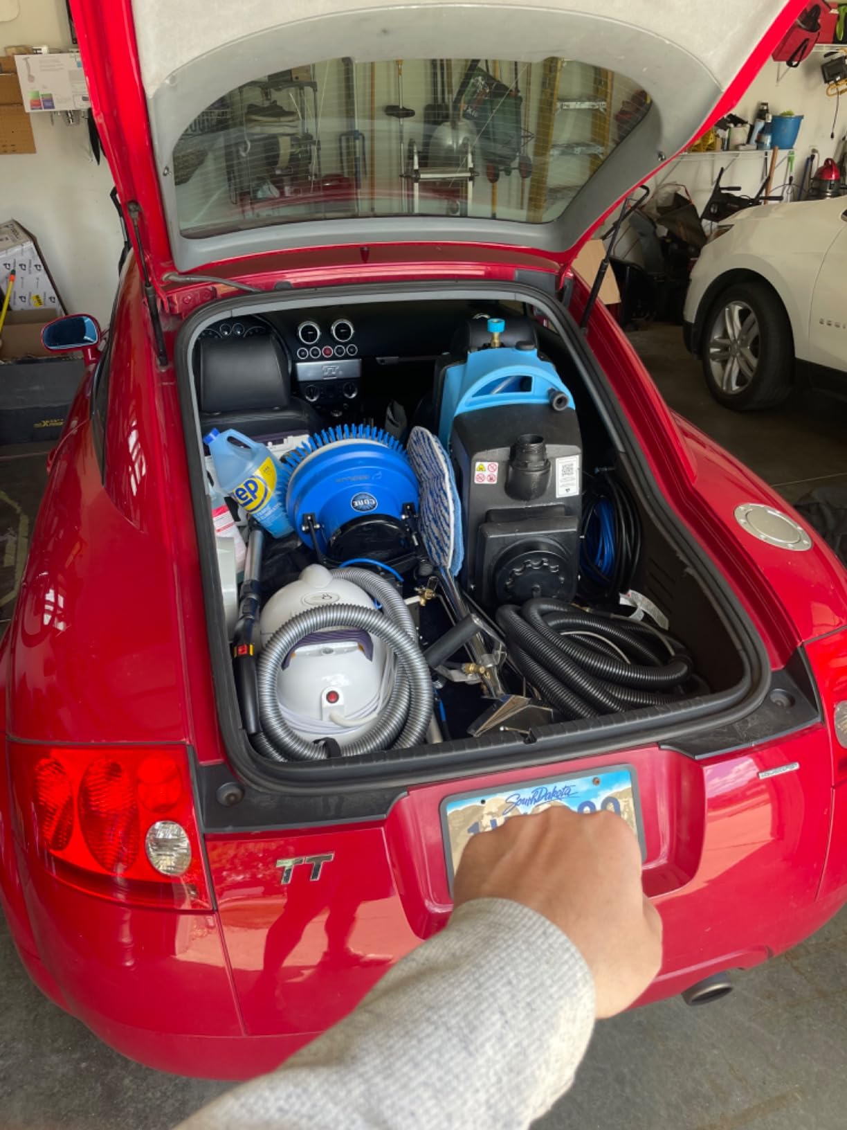 Prolux Core Heavy Duty 15 inch Floor Buffer Scrubber and Polisher Cleaning Machine - All floor surfaces customer photo 1