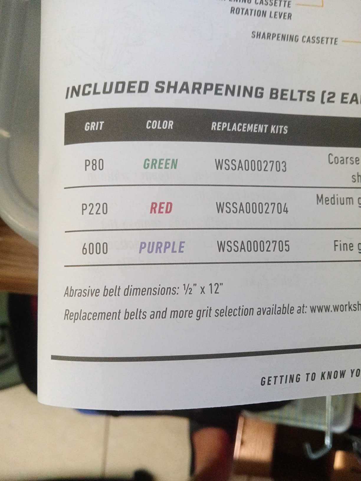 Work Sharp MK2 Professional Electric Knife and Tool Sharpener - Adjustable Tool and Knife Sharpening System customer photo 2