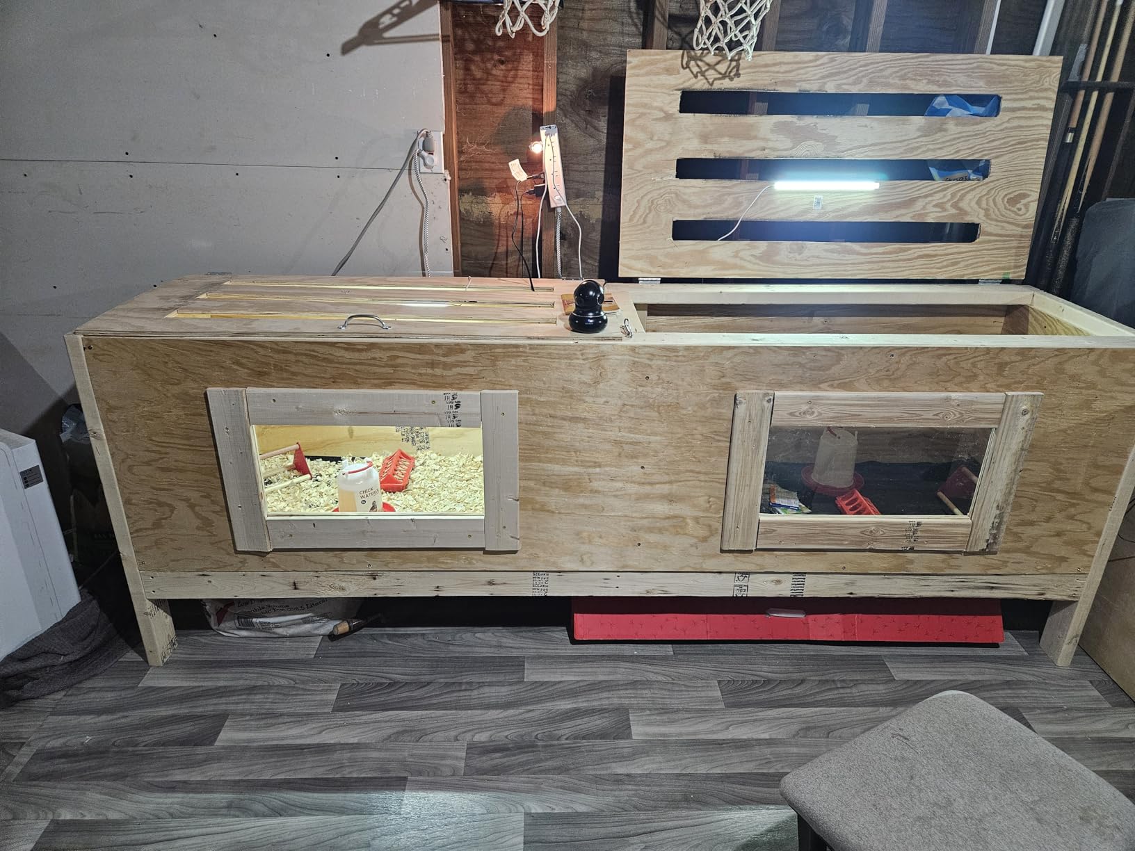 Under Cabinet Light, 12 Inch Plug in LED Closet Light with Memory Function, Cold White 6000K, Super Slim Dimmable Workbench, Under Counter Lights for Kitchen customer photo 1