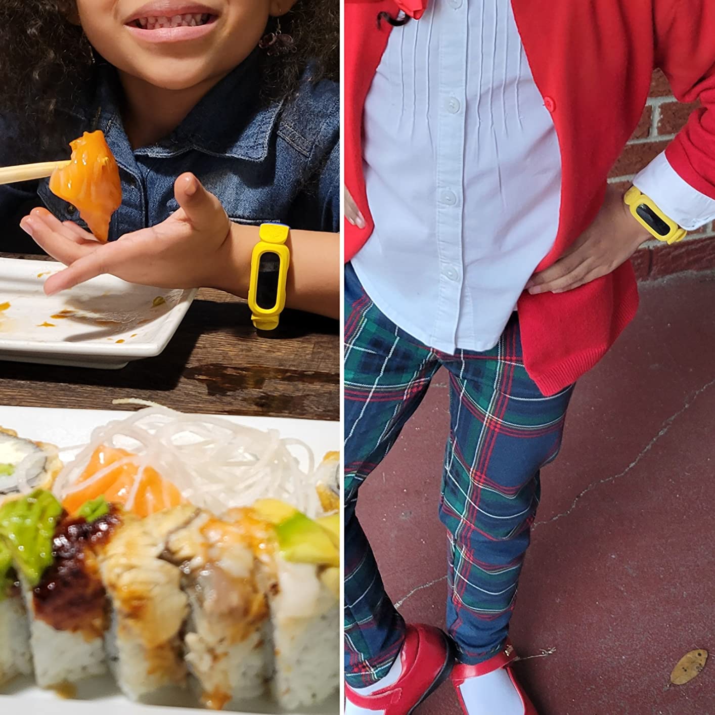 Fitbit Ace 3 Activity Tracker for Kids 6+ One Size, Black/Racer Red customer photo 1