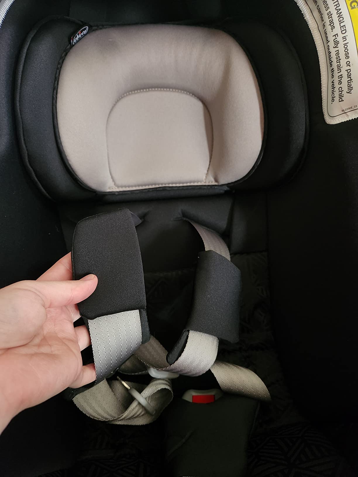 Chicco Bravo Primo 3-in-1 Trio Travel System, Bravo Primo Quick-Fold Stroller with KeyFit 35 Zip Infant Car Seat and Base, Springhill/Black customer photo 2