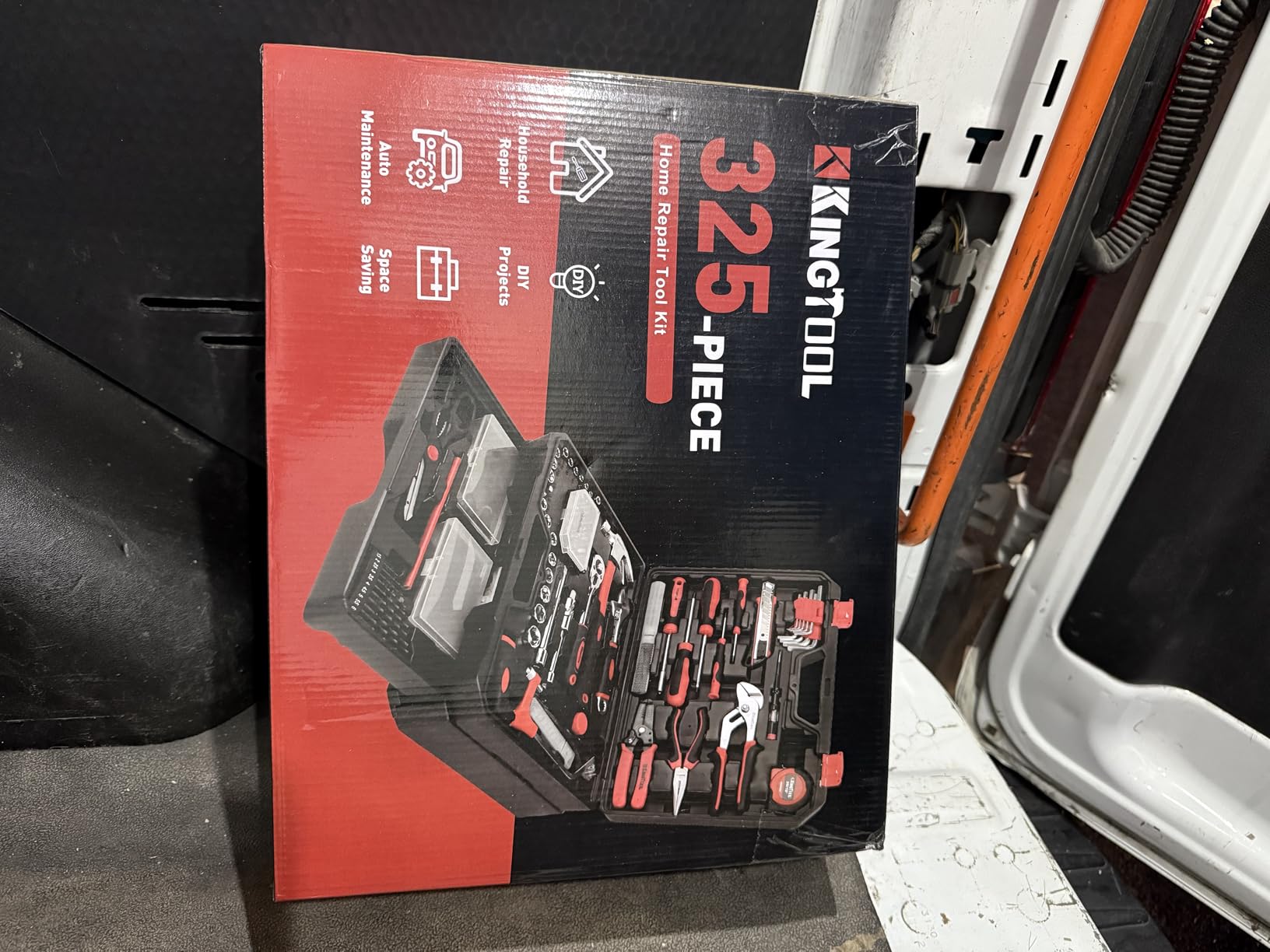 KingTool 325 Piece Home Repair Tool Kit, General Home/Auto Repair Tool Set, Toolbox Storage Case with Drawer, General Household Tool Kit - Perfect for Homeowner, Diyer, Handyman customer photo 1