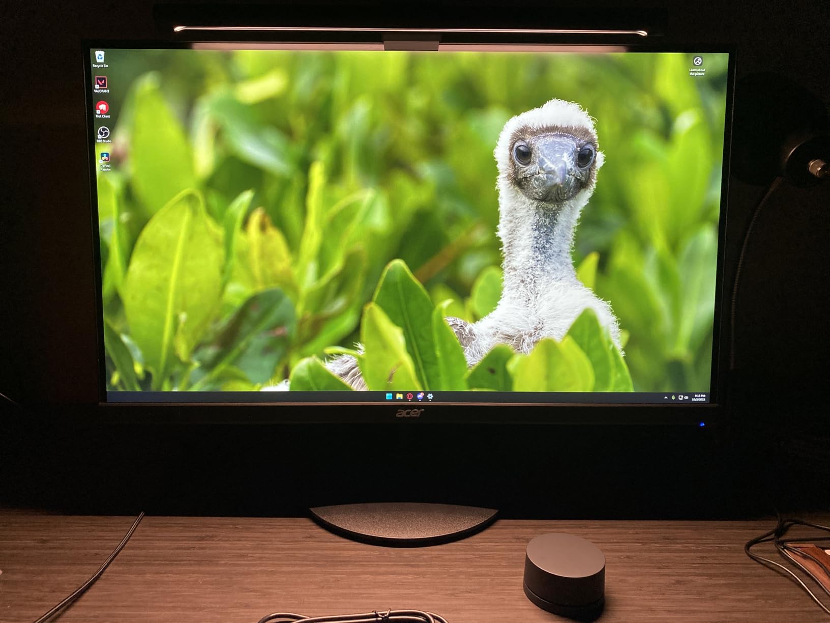 Xiaomi Mi Computer Monitor Light Bar - Easy Installation, Extra Computer Lighting w/o Taking Desktop Space, w/Wireless Remote Control Adjusting Lights Easily customer photo 1