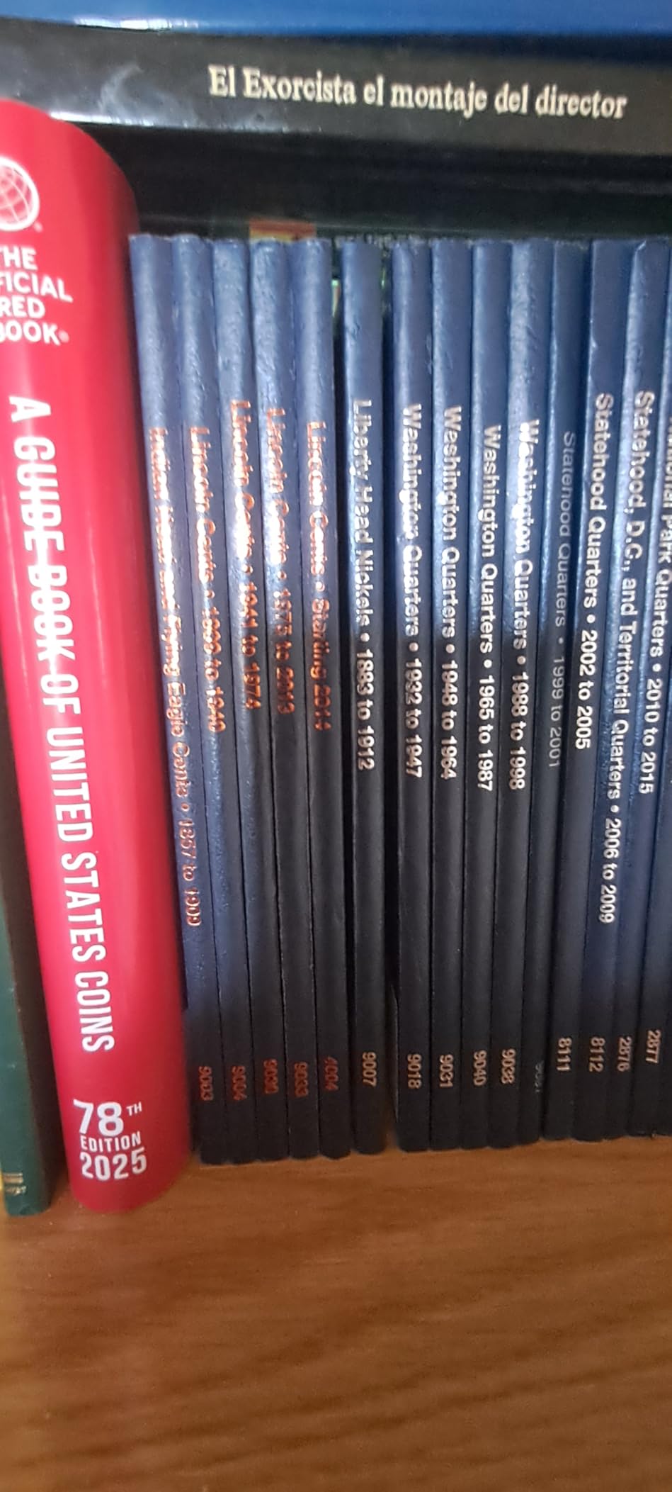 Whitman US Lincoln Cent Coin Folder Four Volume Set 1909 - Date #s 9004, 9030, 9033, 4004 customer photo 1