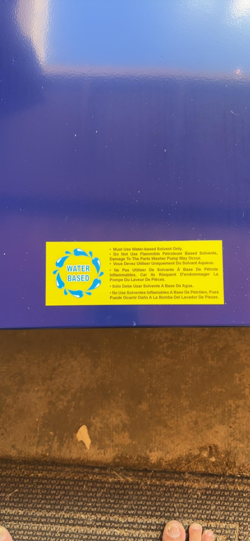 Red Sun Parts Washer 40 Gallon Cabinet Electric Solvent Pump Portable Automotive Parts Cleaner with Shelf Tank for Wheel Bearings, Gears, and carburetors customer photo 1