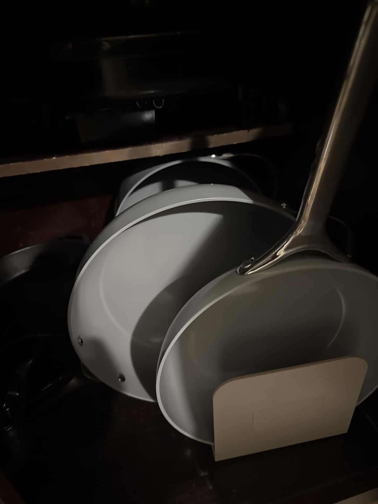 Caraway Non-Stick Ceramic Cookware Set (12 Piece) Pots, Pans, Lids and Kitchen Storage - PFAS & PFOA Free - Oven Safe Pan Set & Compatible with All Stovetops - Gray customer photo 1