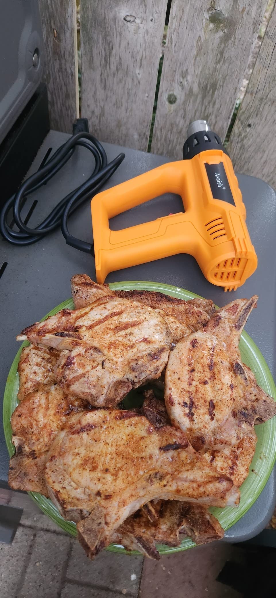 Hexagon Pellet Smoker Tube,12 inch Stainless Steel BBQ Wood Pellet Tube for Cold Smoker,5 Hours of Billowing Smoke-for Any Grill or Smoker,with 2 S Shape Hooks+2 Cleaning Brush (2 pack tube). customer photo 2