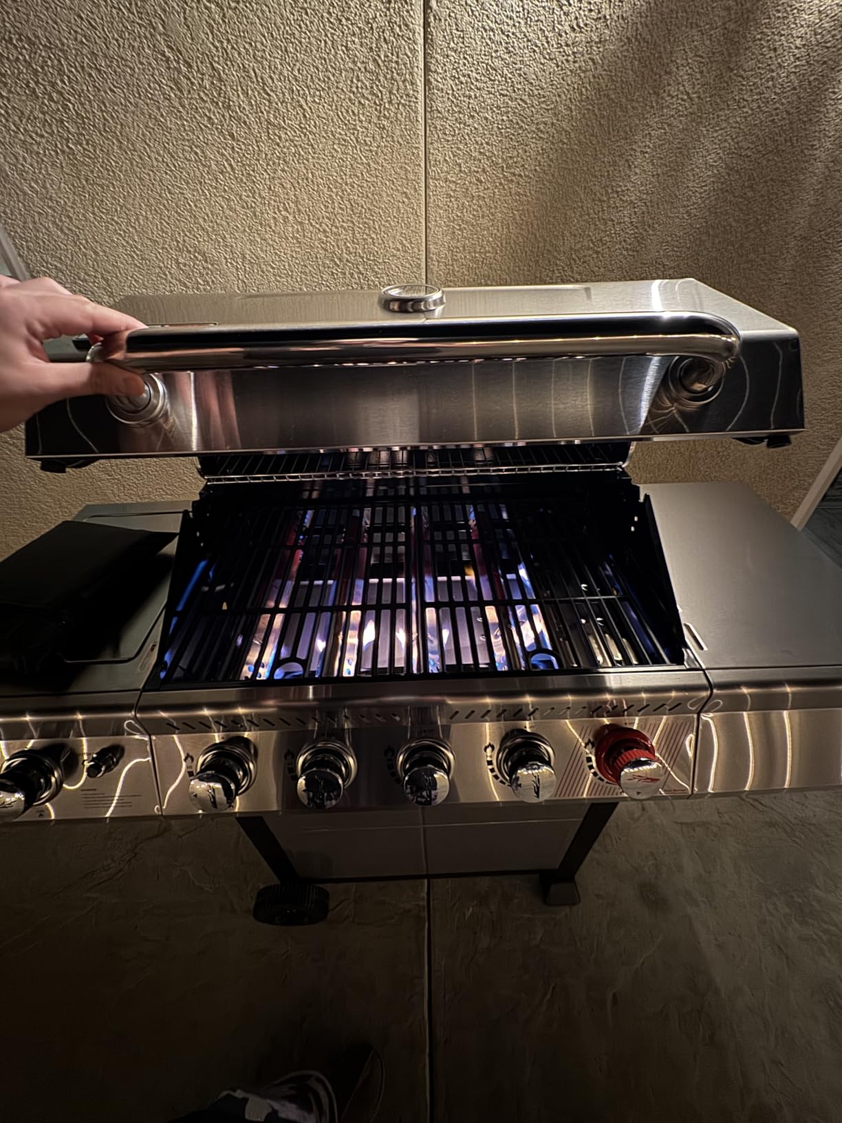 Royal Gourmet GA5401T 5-Burner BBQ Liquid Propane Gas Grill with Side Burner, Stainless Steel 61,000 BTU Output customer photo 1