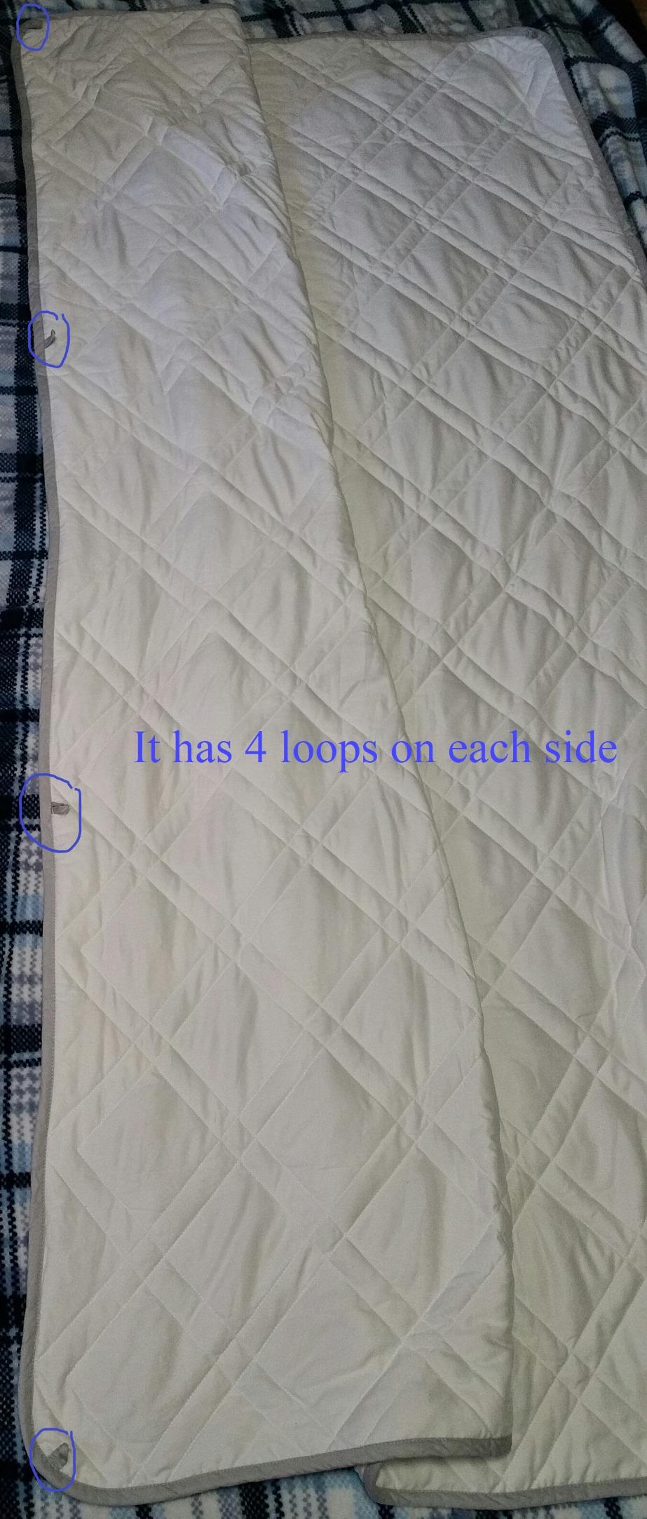 Aricove Cooling Weighted Blanket, 12 lbs, Twin Size for Adults, Luxury Heavy Blanket, Silky Soft Bamboo Viscose, 48x72 inches, Machine Washable, White customer photo 1