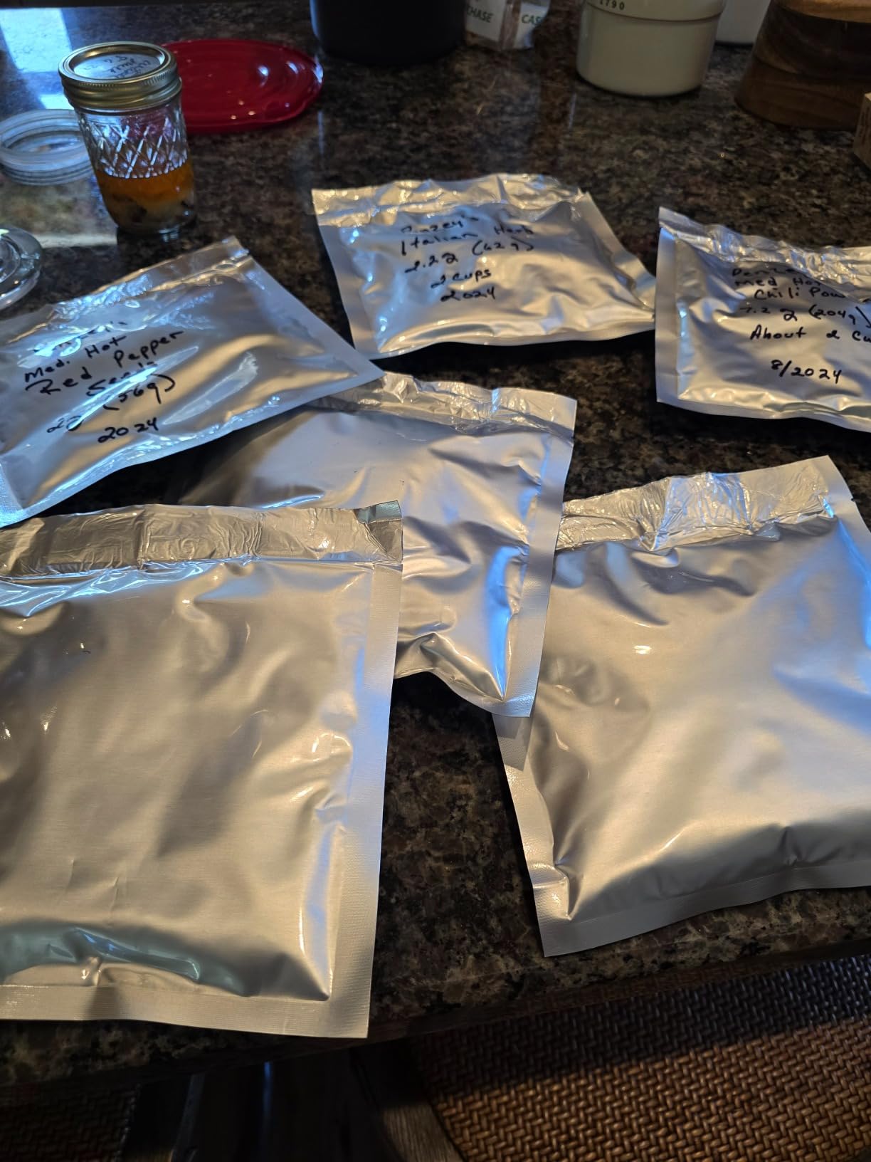 Wallaby 400cc Oxygen Absorbers for Long Term Food Storage 100 count (10х Packs of 10) Bulk - FDA Food Grade Packs for Vacuum Mylar Bag, Airtight Container Flour Sugar Cereal, Freeze Dryer & Dehydrator customer photo 2