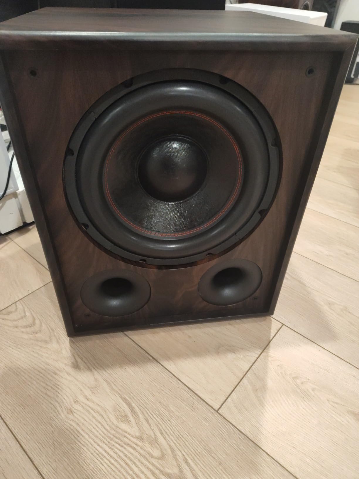 Rockville Rock Shaker 12 800W Powered Home Theater Subwoofer, Deep Bass, Adjustable Crossover, Compact Design customer photo 1