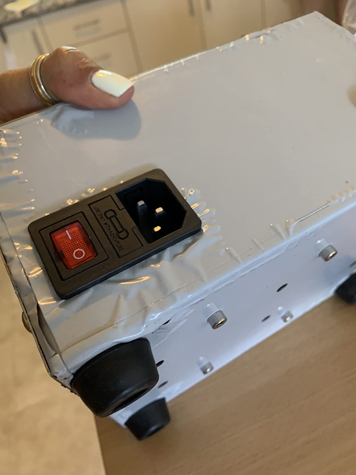 Liquid Filling Machine 2-118 Oz Bottle Filler Machine with Anti-Dripping Nozzle Diaphragm Pump Digital Control for Cosmetic Water, Wine, Makeup Remover GFK-160A customer photo 2