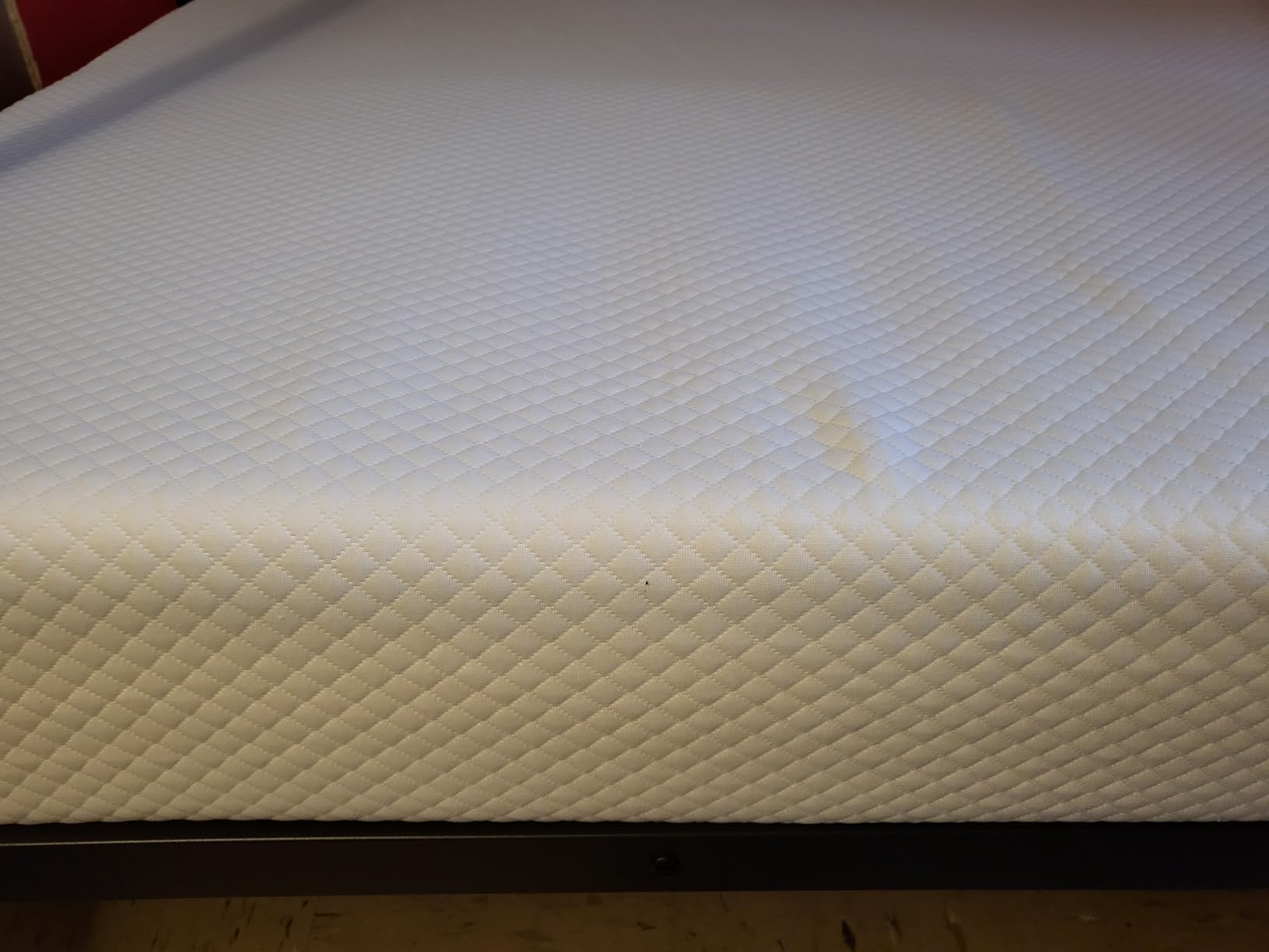 FDW | 8 Inch Twin Mattress | Medium Firm | Gel Memory Foam Mattress | White | Bed in a Box, CertiPUR-US Certified | Pressure Relief, Cooling Ventilated Foam | Washable Removable Cover customer photo 1