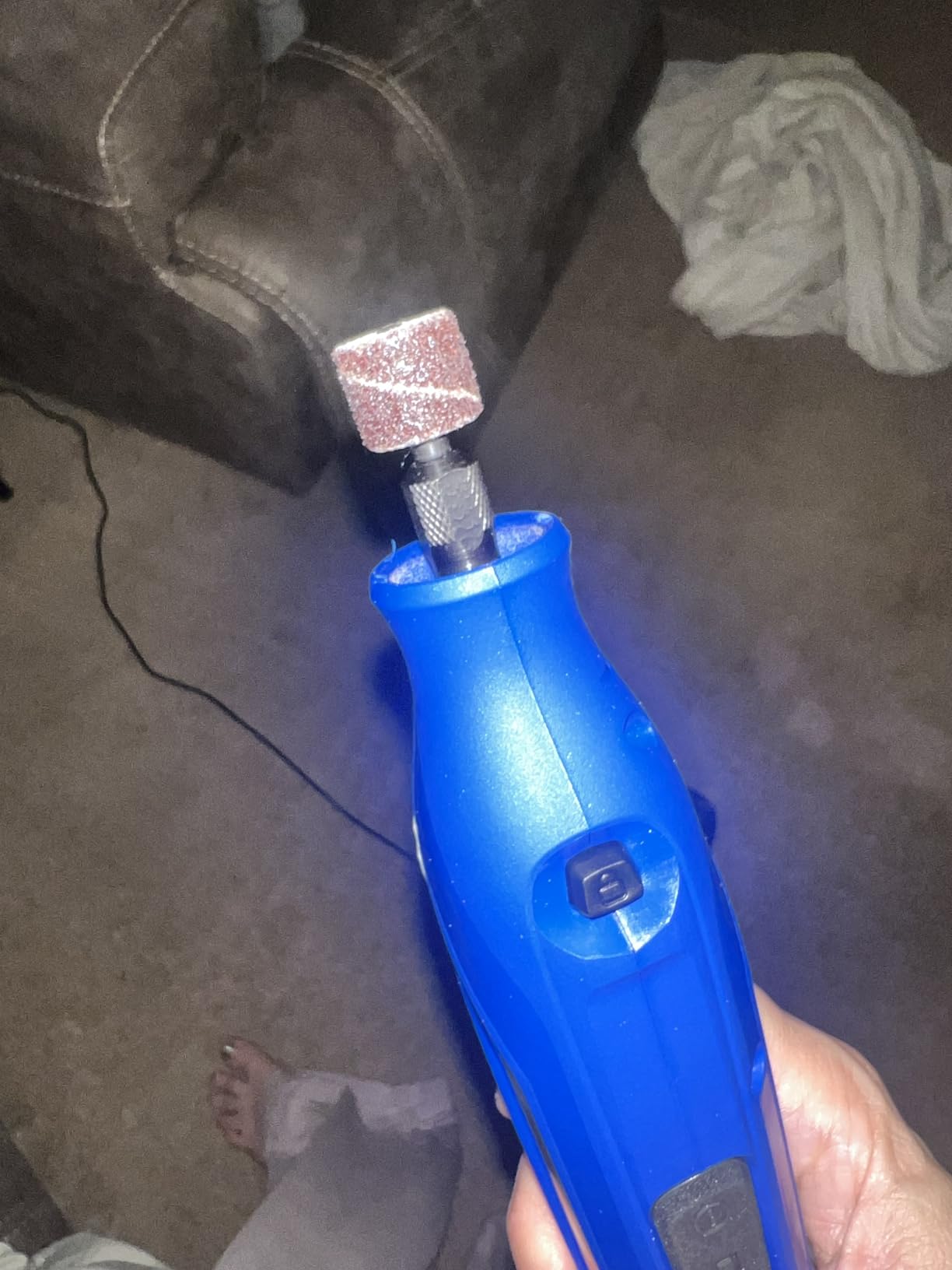 Dremel 7350-PET 4V Pet & Dog Nail Grinder, Easy-To-Use & Safe Nail Trimmer, Professional Pet Grooming Kit - Works on Large, Medium, Small Dogs & Cats customer photo 2