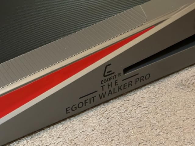 Egofit Walker Pro/Plus Smallest Under Desk Treadmill Walking Pad, Small & Compact Walking Treadmill with Fixed 5% Incline to Fit Desk Perfectly and Home & Office with APP & Remote Control customer photo 2