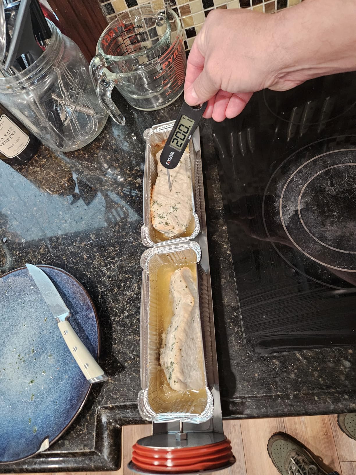 Solar Oven Portable Oven-4.5L Large Capacity Solar Cooker Outdoor Oven Camping Stove with Thermometer For 2-3 People Backpacking Hiking Family Party customer photo 2