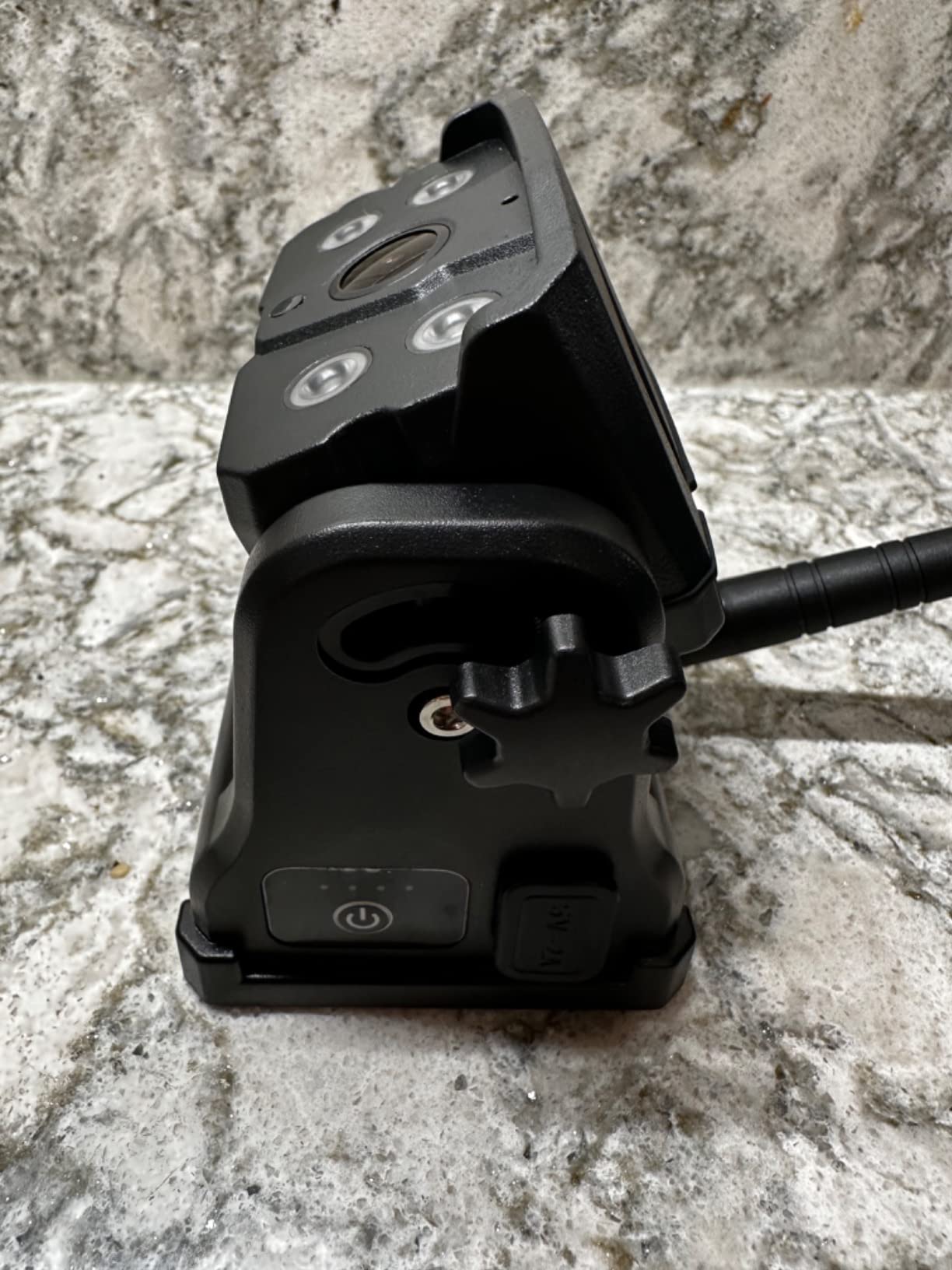 Wireless Backup Camera Solar Magnetic for RV Car Trailer Truck Camper 5th Wheels Hitch Towing No Wiring No Drilling Rechargeable Night Vision Portable Backup Camera with 5