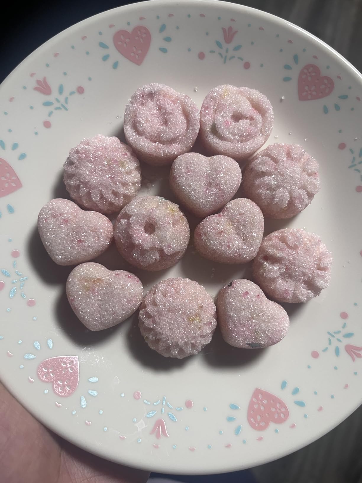 Flower Shape Chocolate Candy Molds Set,Heart,The stars,The rose,Flowers in Combination,15 Cavity Silicone Baking Mold Ice Cube Tray-Wedding,Festival,Parties and DIY Crafts-(6Pcs) customer photo 1