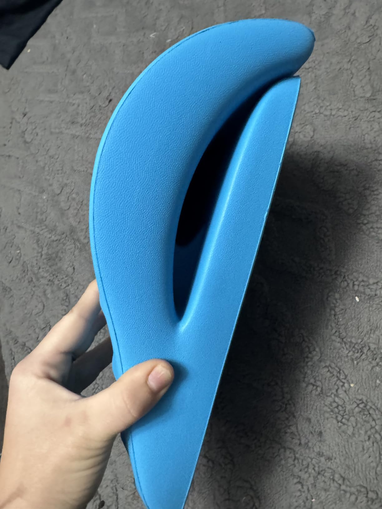 RESTCLOUD Back Stretcher for Back Pain Relief, Back Stretching Cushion, Chronic Lumbar Support Pillow Helps with Spinal Stenosis, Herniated Disc and Sciatica Nerve Pain Relief Lumbar Stretcher customer photo 2