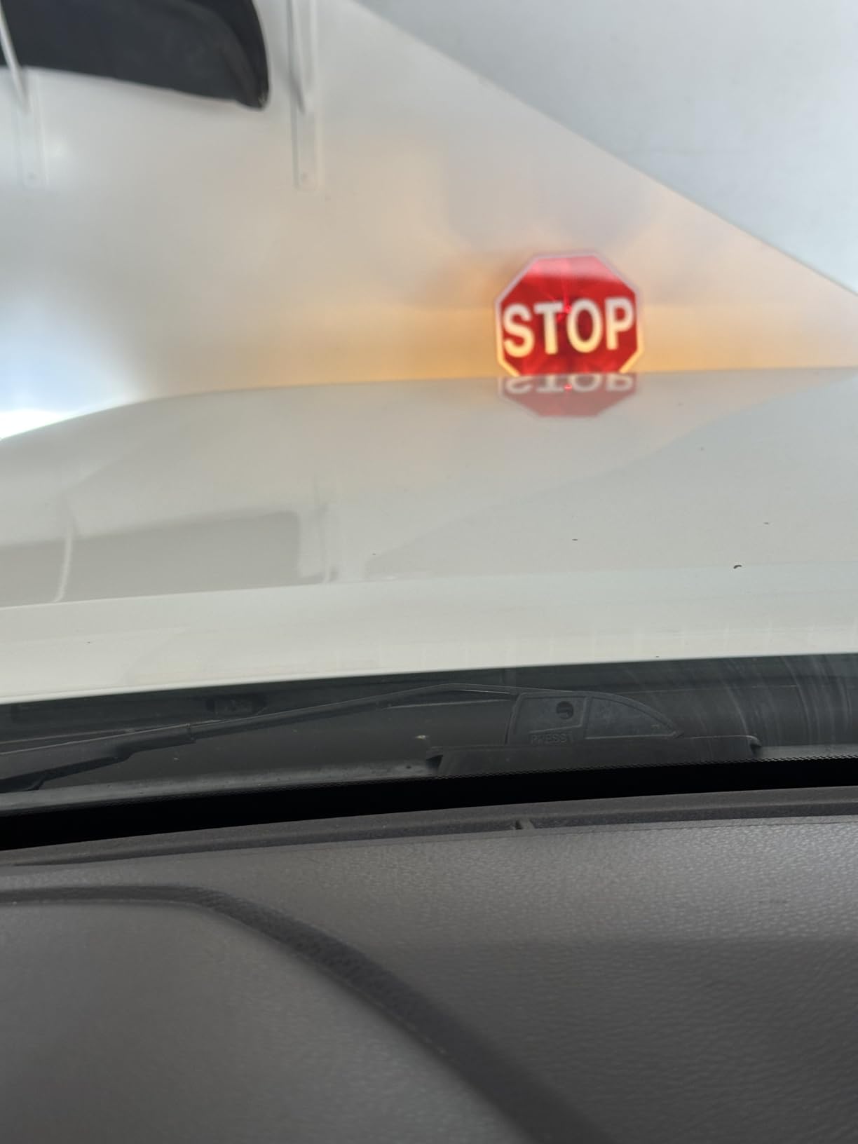 Securityman Garage Parking Aid with LED Stop Sign [Upgraded Base] - Large 7