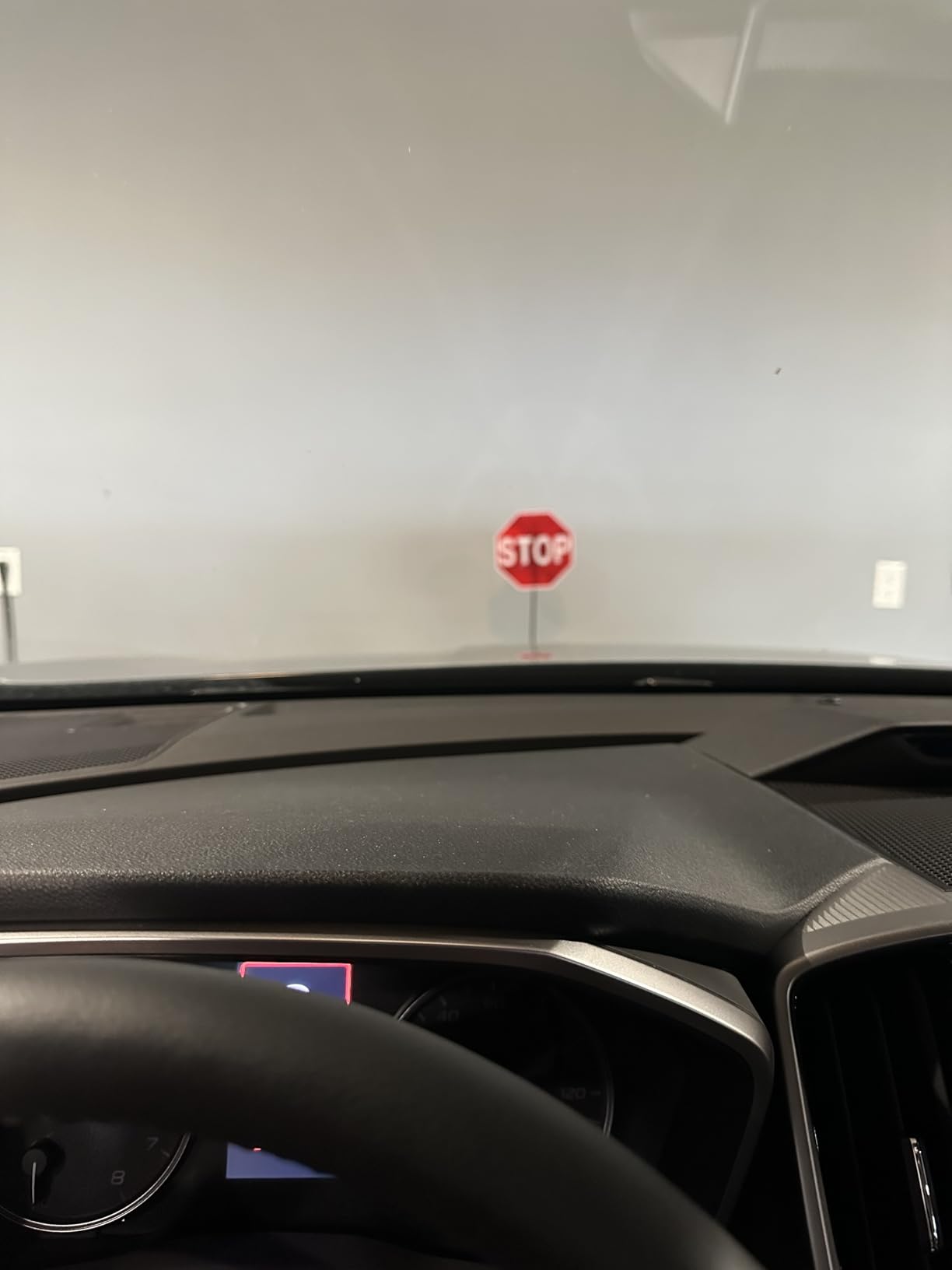 Securityman Garage Parking Aid with LED Stop Sign [Upgraded Base] - Large 7