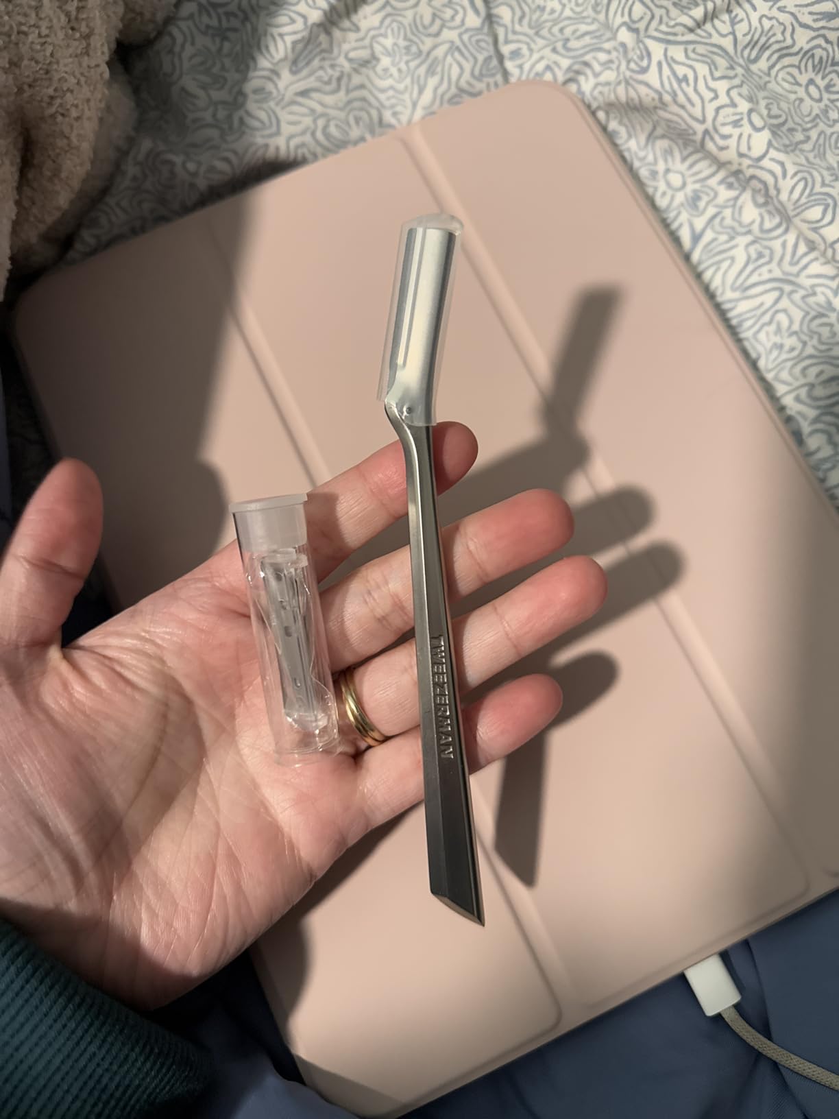 Tweezerman Stainless Steel Facial Razor customer photo 2