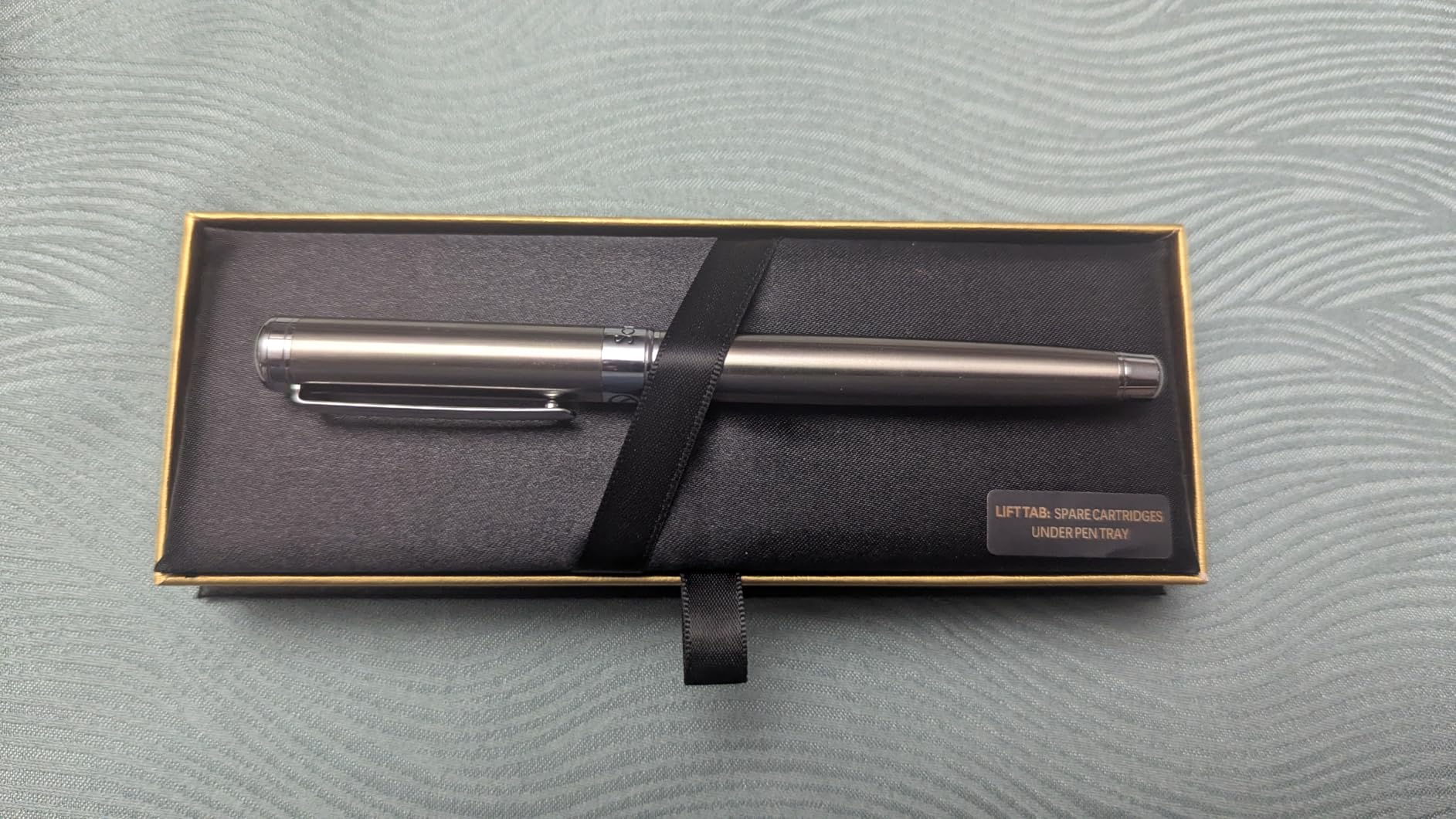 Scriveiner British Racing Green Fountain Pen - Stunning Luxury Pen with Chrome Finish, Schmidt Nib (Medium), Best Pen Gift Set for Men & Women, Professional, Executive, Office, Nice Pens customer photo 1