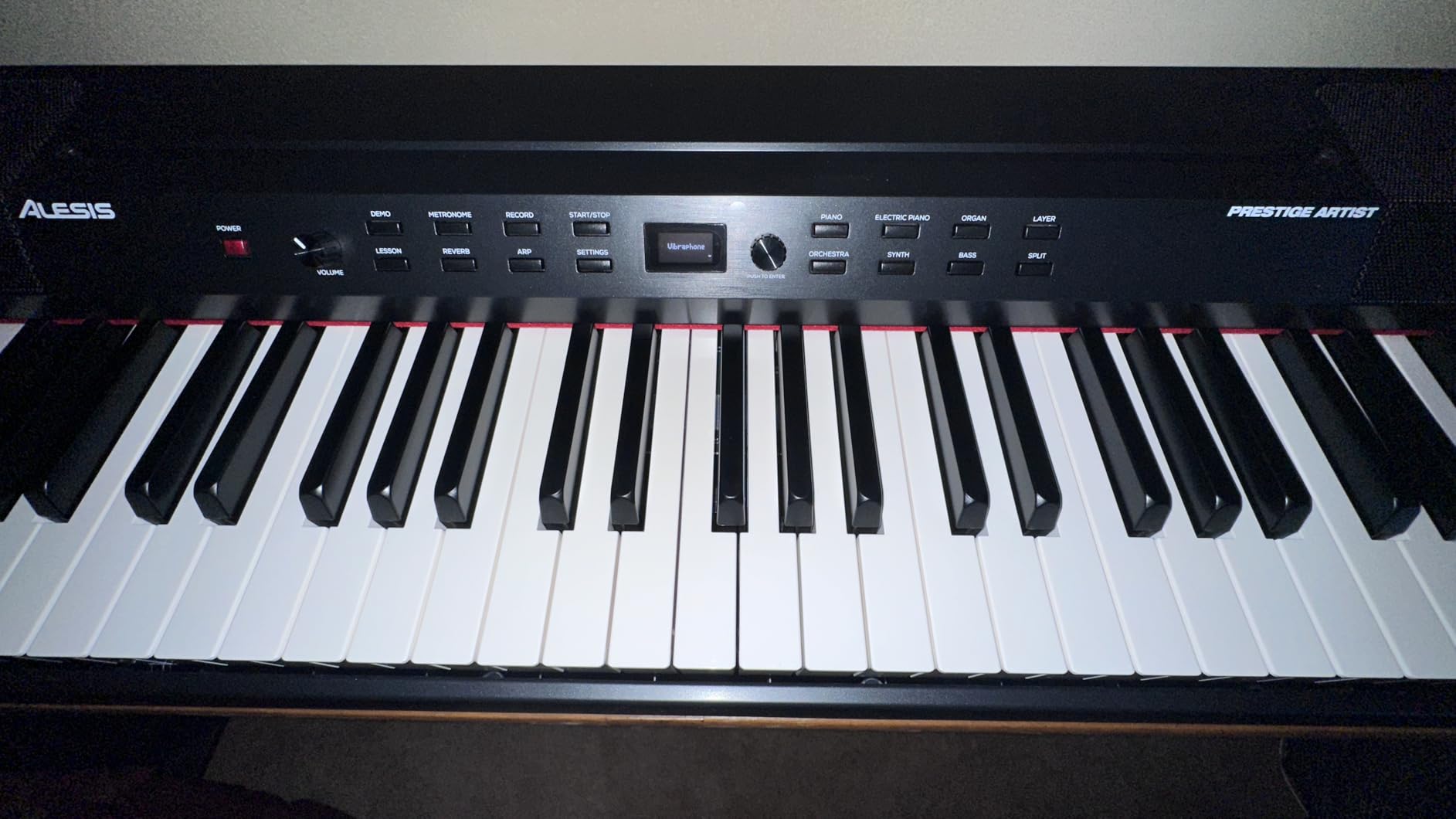 Alesis Prestige Artist - 88 Key Digital Piano with Full-Size Graded Hammer Action Weighted Keys, Multi-Sampled Sounds, Speakers, FX and 256 Polyphony customer photo 1