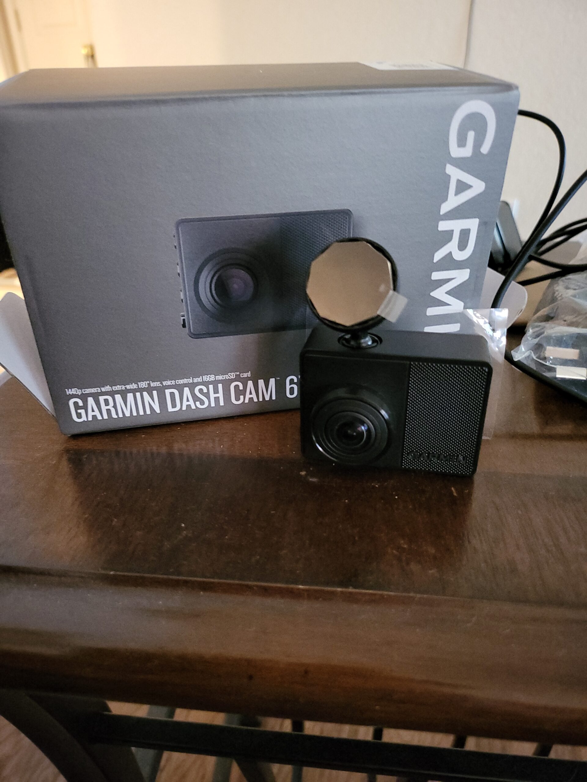 Garmin Dash Cam 67W, 1440p and Extra-Wide 180-degree FOV, Monitor Your Vehicle While Away w/New Connected Features, Voice Control, Compact and Discreet, Includes Memory Card - 010-02505-05 customer photo 2