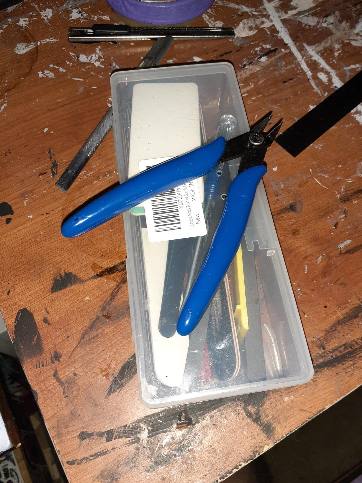 55Pcs Gundam Model Kit Tools Gunpla Tools Set Bandai Gundam Modeler Basic Tools for Hobby Model Building customer photo 1