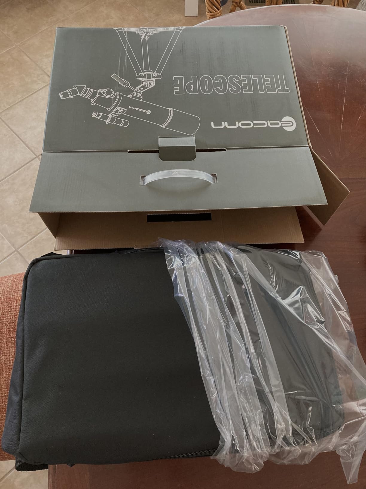 Telescopes for Adults Astronomy, 80mm Aperture 600mm Refractor Telescope for Kids & Beginners, Compact and Portable Travel Telescopio with Backpack customer photo 2