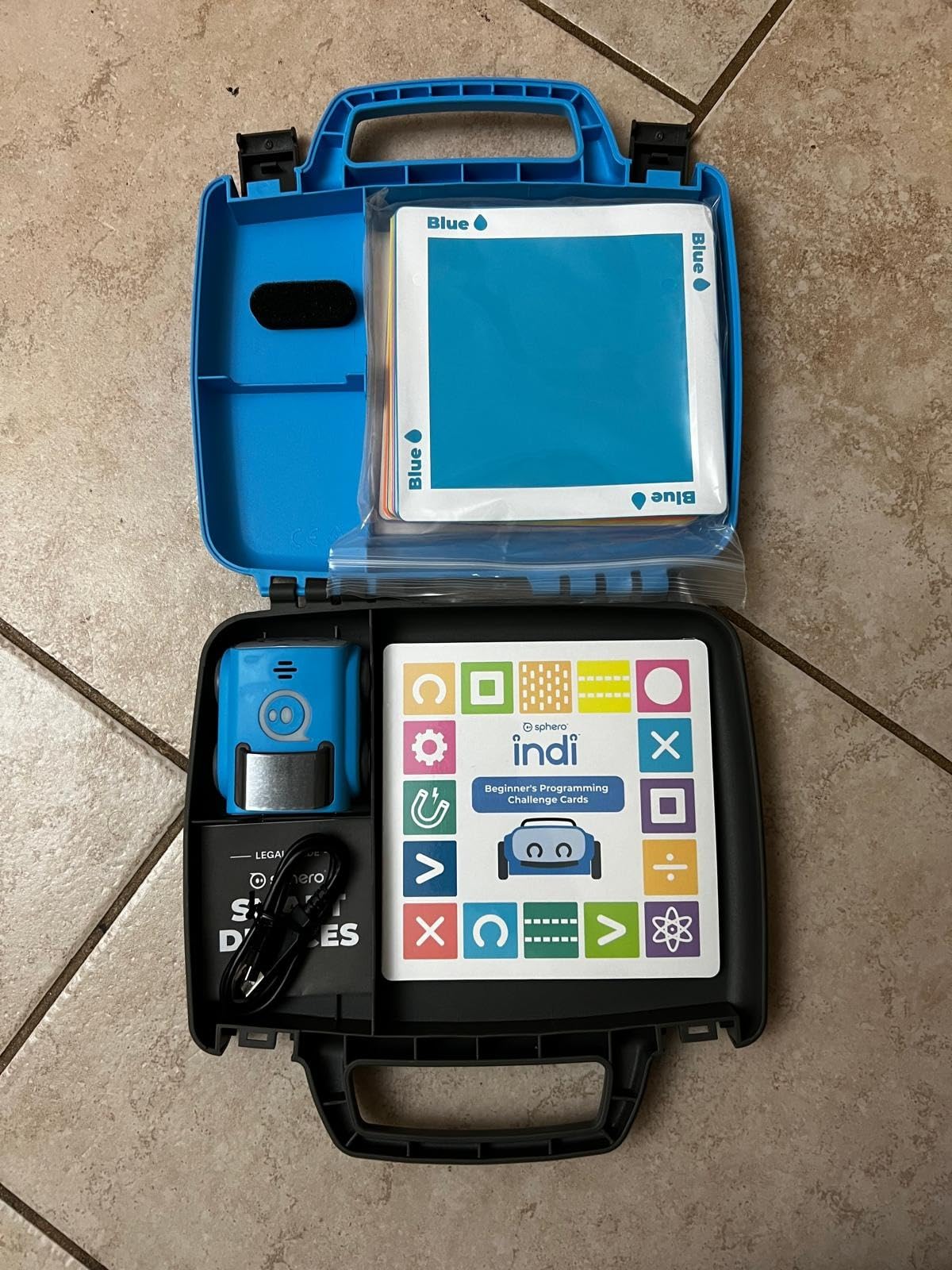 Sphero Indi at-Home Learning Kit - Screenless Coding Robot for Kids 4+ - Build Mazes, Learn Computational Thinking - Problem Solve Like an Engineer - Educational STEM Toy for Creative Minds customer photo 2