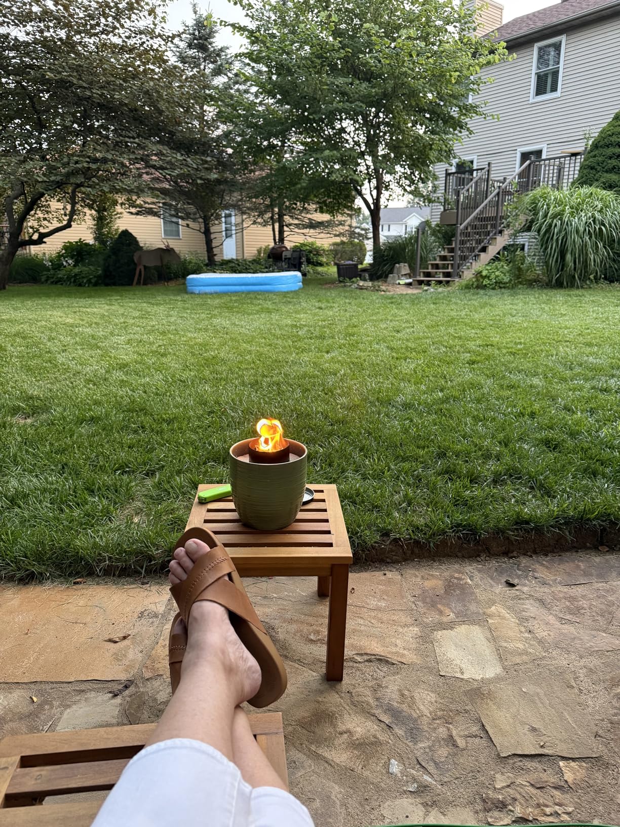 City Bonfires Portable Fire Pit - Mini Fire Pit, Table Top Firepit, No Wood, No Embers, 3-5 Hours of Burn Time - Food Safe for Smores - Lightweight, Emergency Heat, Camping Stove (2-Pack) customer photo 1