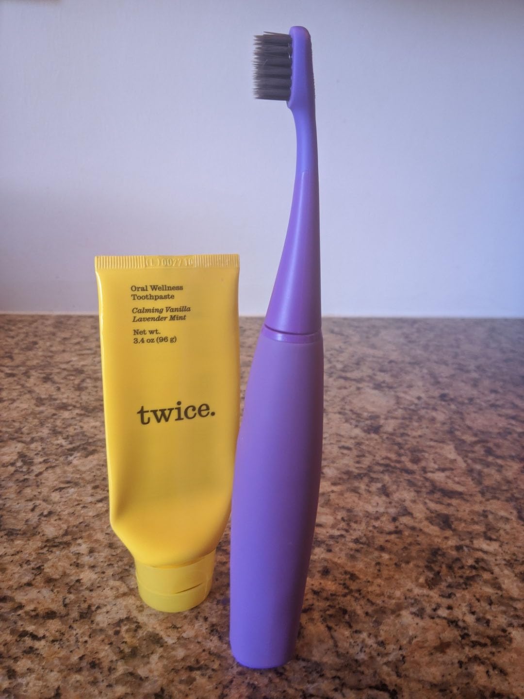 Burst Kids & Toddlers Electric Toothbrush (Purple) | Soft Bristles | Two Minute Timer | Rechargeable Battery | Easy-Grip Silicone Handle | 2 Modes for Healthy Smiles | Ages 3+ customer photo 1