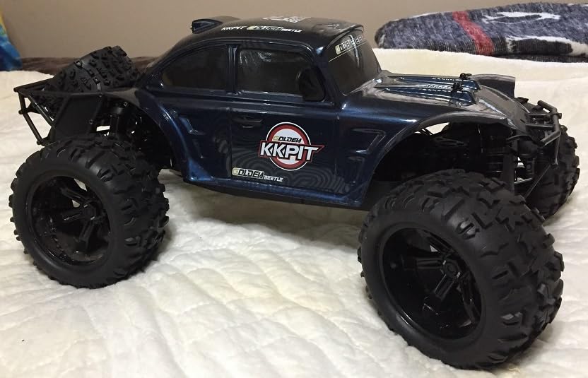 Aimrock 17mm Hex Wheels and Tires RC Truck Tire and Rims w/Foam Inserts for 1/8 Kraton 1/10 Maxx E-Revo, 4PCS customer photo 2