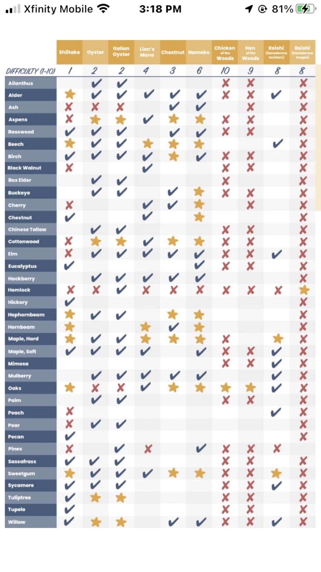 North Spore Organic Shiitake Outdoor Mushroom Log Growing Kit | Includes 100 ct. Bag of Plug Spawn | Complete Log Starter Kit with Instructions | Handmade in Maine, USA customer photo 2