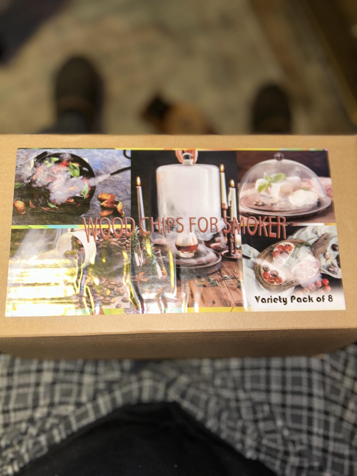 Natural Wood Chips for Smoker, (8 Gift Pack - Apple, Cherry, Oak, Pecan, Pear, Peach, Walnut, Beech) 8 OZ Each| Smoker Woodchips for Smoking Gun and BBQ, Great for Beef Pork Chicken Fish and Whisky customer photo 1